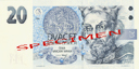 Czech Currency - koruna - banknote 20